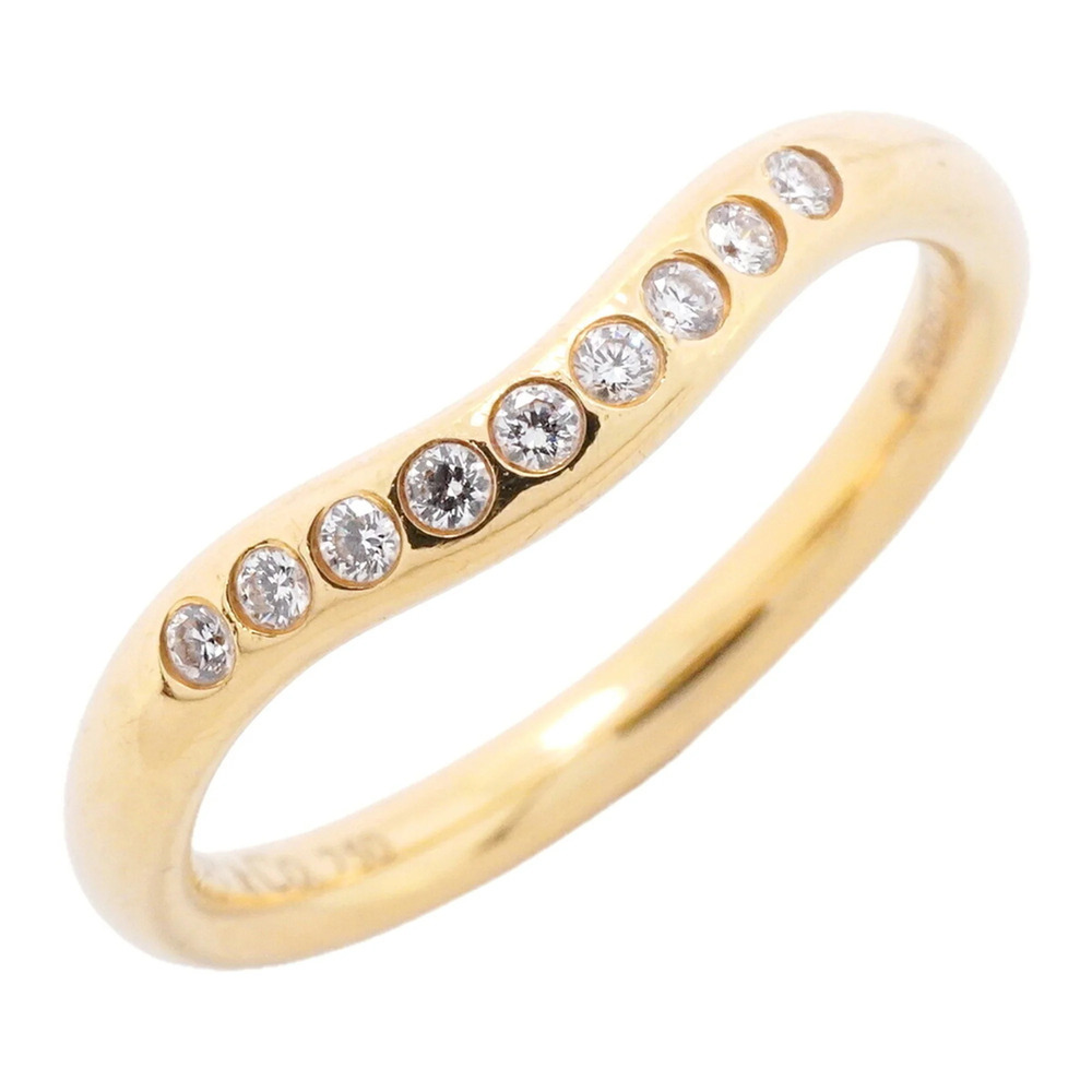 TIFFANY & CO. 18k Gold Diamond Ring